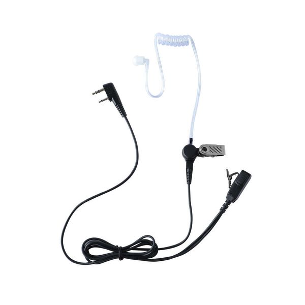 OEM Walkie Talkie Accessories Two Way Radio and PTT Microphone Air Acoustic Tube Headset Earpiece
