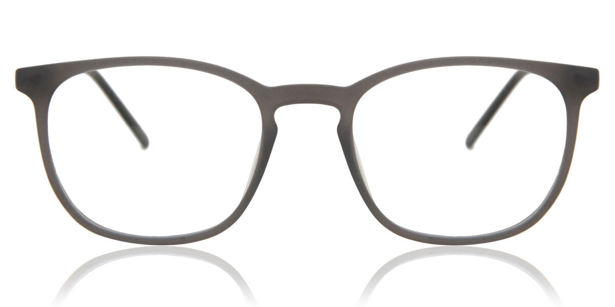 Square Full Rim Plastic Men's Glasses Discount Online Grey Size 51, Free Lenses, HSA/FSA Insurance, Blue Light Block Available - SmartBuy Collection