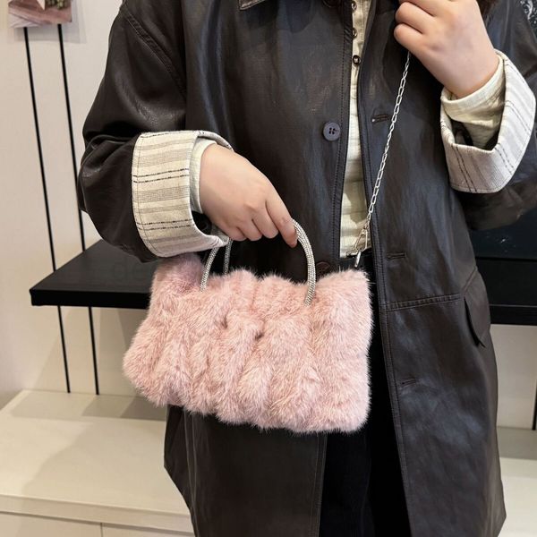 Niki Duncks Tote Bagclassic Designer Bag Fashion 10a Top Woman Handbagevening Bags Cute Temperament Plush New Trendy Single Shoulder Crossbo