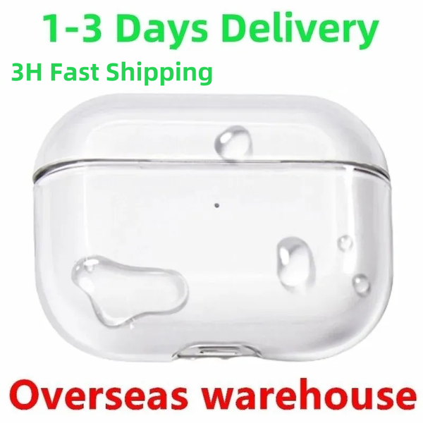 US EU Warehouse For Airpods pro 2 air pods 3 Earphones airpod Bluetooth Headphone Accessories Solid Protective Case Apple Wireless Charging