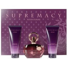 Afnan Supremacy Viola Gift Set Eau de Parfum 100 ml, Shower Gel 100 ml and Moisturizing Body Lotion 100 ml