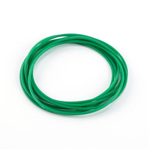 Customized O-ring green steel wire circular seamless transmission belt polyurethane PU