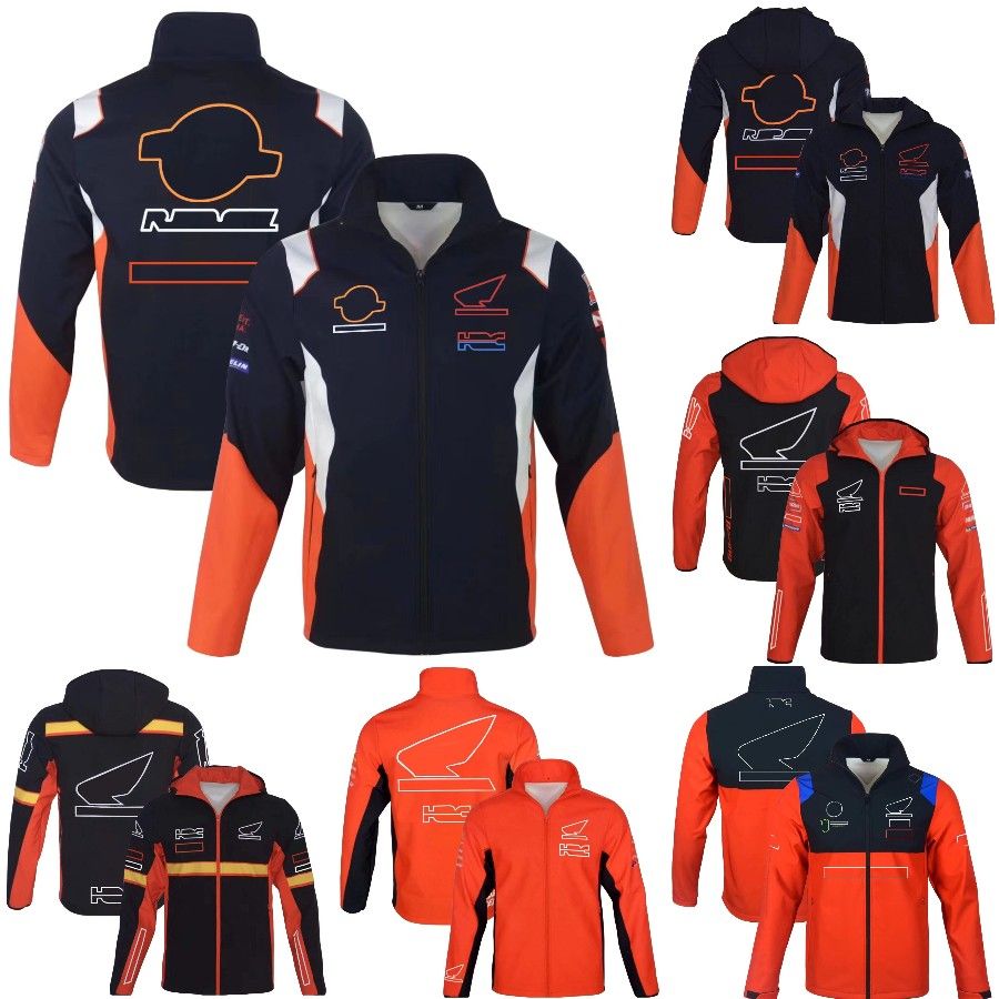 2023 Outdoor Motorcycle Windproof Jacket MOTO Racing Suit Hoodie Sweater Autumn and winter Men&#039;s Fashion Warm Zipper Jackets Coat