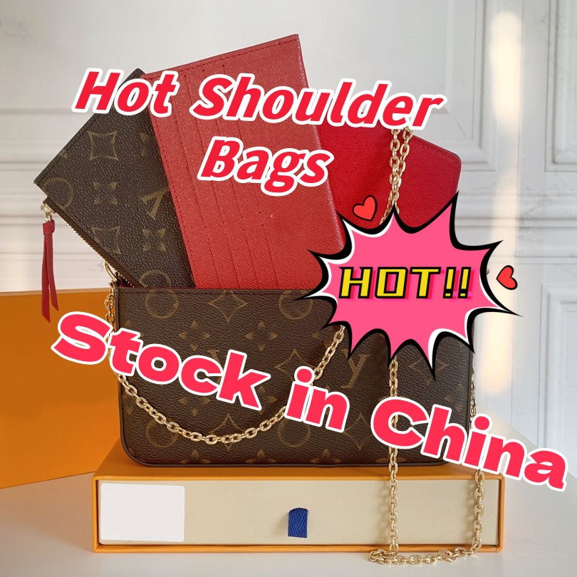 Designer Fashion Bag Old Floral Shoulder Bag Luxury Floral Classic Hand Embossed Fashion Women&#039;s Brown Bag Small Messenger Handbag Crossbody Ba