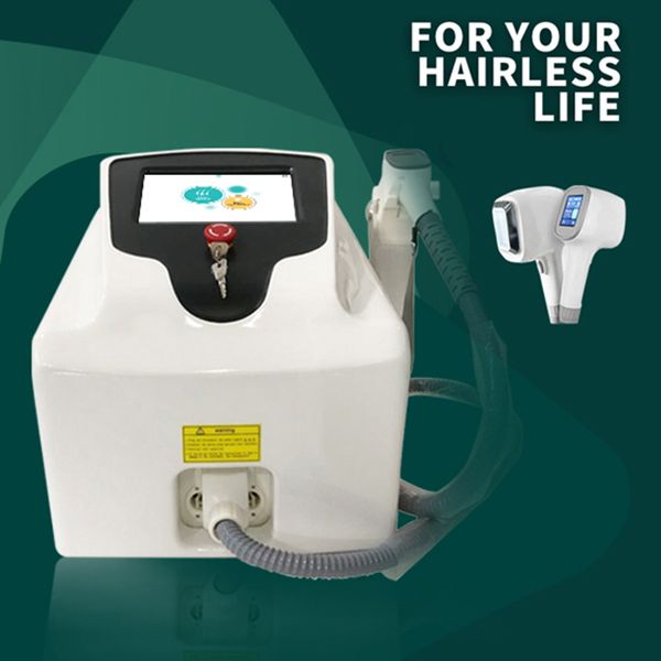 Non-invasive Hair Remove Ice Point 808 Diode Laser Permanent Depilation Skin Tightening Smoothing Spot Remove Beauty Equipment with Big Spot