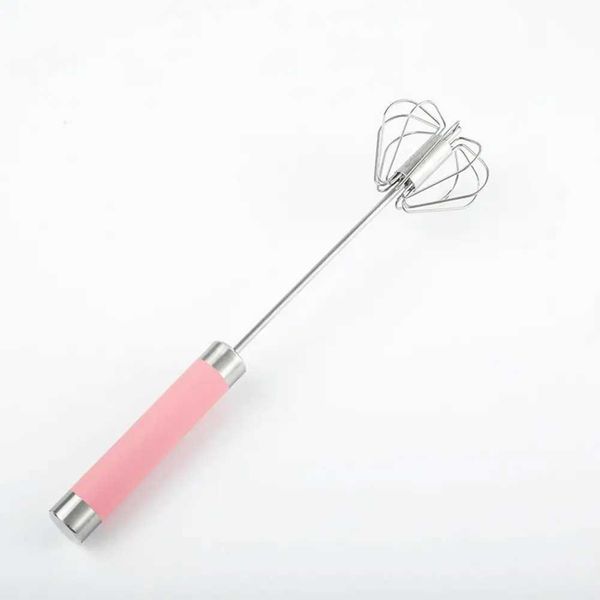 Whizzy Whisk Manual Blender Stainless Steel Semi Automatic Blender for Cooking Hand Push Rotary Blender Egg Blender Kitchen W241102