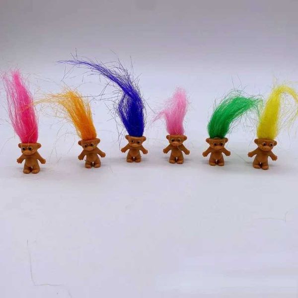 Mini 2.5CM Plastic Figurine Model Decoration Tabletop Clown Doll 6 Dolls and Small Toys Y240731