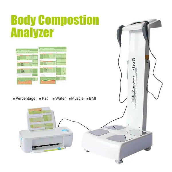 3d measure height weight bmi scale body composition analyzer quantum magnetic resonance fat health body analyzer machine price