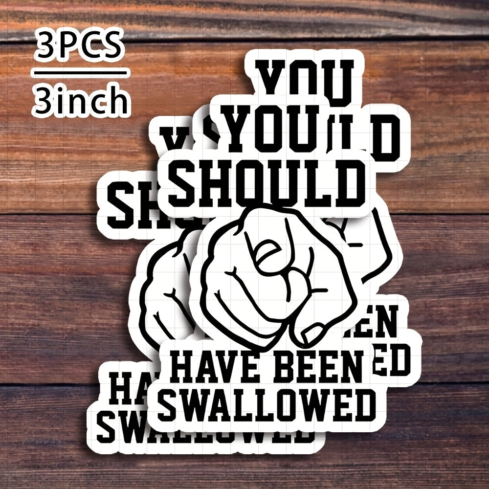 TEMU 3-inch "you Sticker - And Sarcastic Sticker For Laptops, Notebooks, Water Bottles, Humor Zones, Personal Desks, And | Great For Humor Fans,