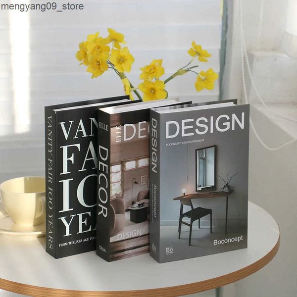 Other Home Decor Luxury Decoration Fake Books Designer Modern Home Decoration Room Decorations Book Nordic Elegant Room Ornaments Prop Book