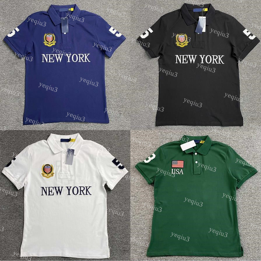 Mens T Shirt Slim Fit Cotton Short Sleeve Casual Fashion City Designer T Shirts Top Streetwear Vintage Classic Pique Tees Business Casual Summer Ret