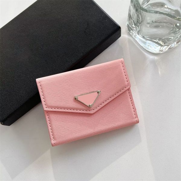 Mini Thin Men Wallet Card Holder Purse Coin Bag Card Holder Short Vertical PU Leather Wallet Change Money Pouch Small L Flower Designer Case