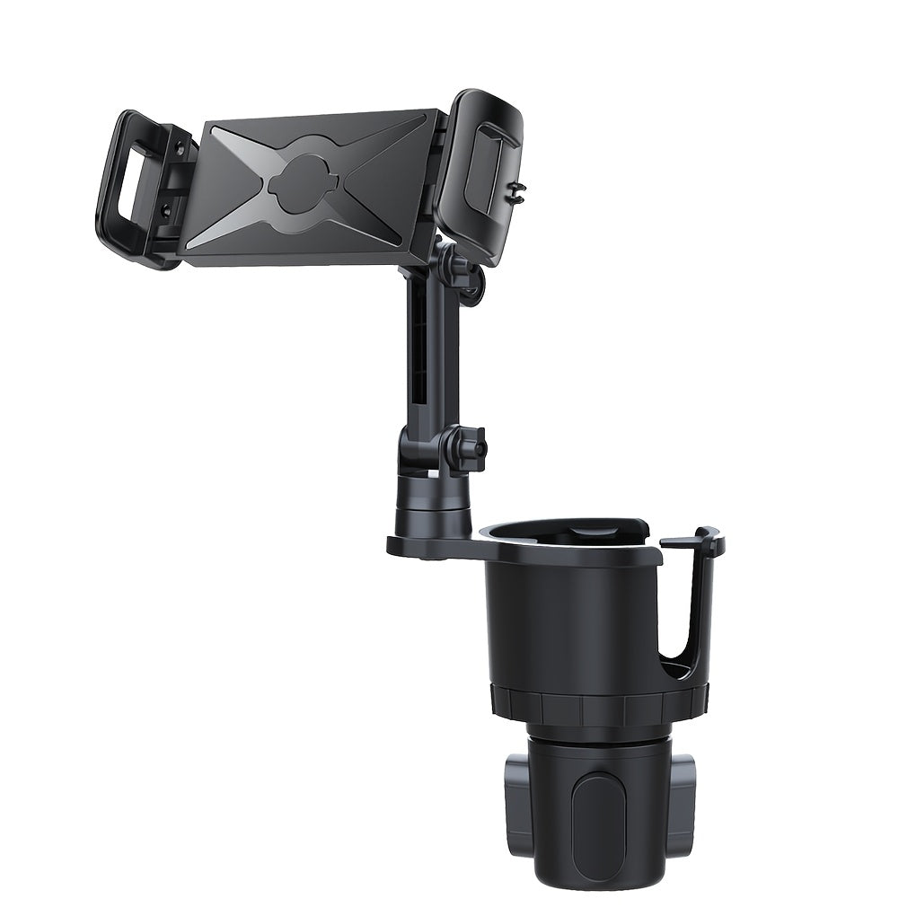 TEMU Car Mount Holder, A 2-in-1 Stand For Phones And Tablets, Can Rotate 360° For Landscape And Portrait , Compatible Ranging From 4.7 To 13 Inches.