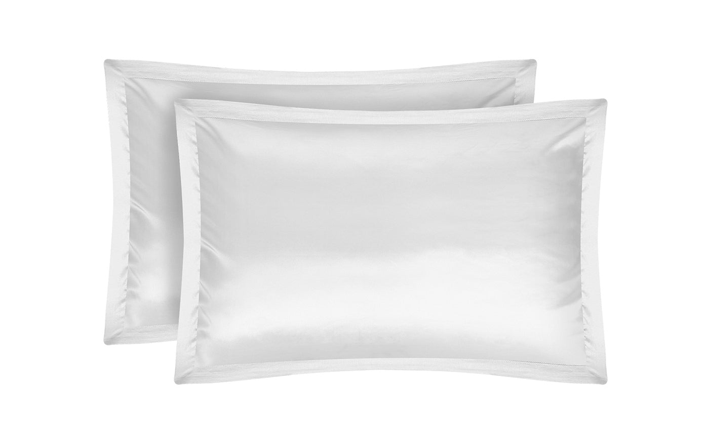 iMounTEK Satin Pillowcase (2-Pack) - iMounTEK 2-Pack Satin Pillowcase WHT