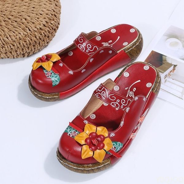 Summer Shoes 2022 New Comfort Roman Platform Sandals Women wer Non-slip Plus Size Baotou Wedge Ladies Slippers b7bf