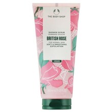 The body shop British Rose - Gommage douche Douche lissante - 200ml