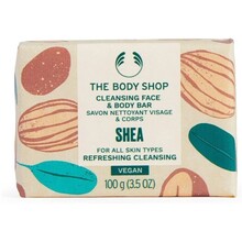 The body shop Solid shea face and body cleanser 100g
