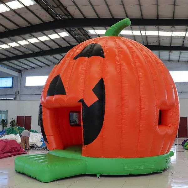 With blower giant inflatable Pumpkin tent bouncer for hallowmas advertising decoration outdoor party use