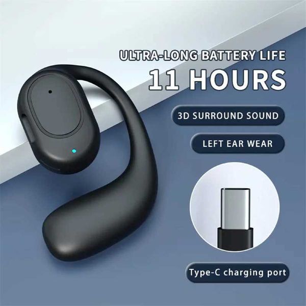 Wireless phone with microphone Bone conductive hand noise cancelling headphones for driving audio Y241031