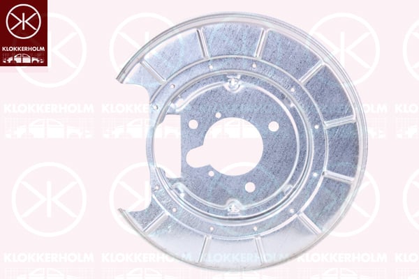 Splash Panel, brake disc KLOKKERHOLM 5536878