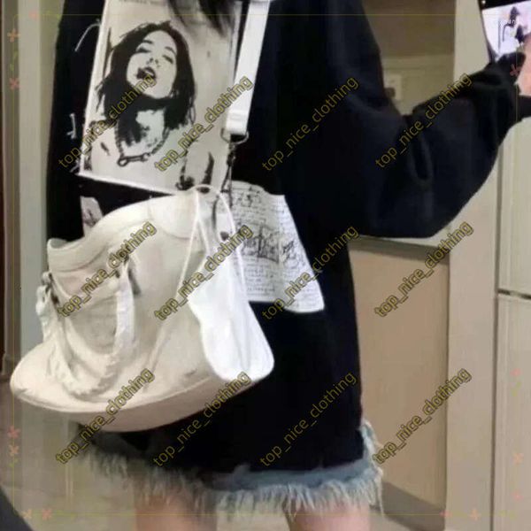 Evening Bags Large Capacity Balencs Slide Bag Single Shoulder LADY Hand Motorcycle State Cb0