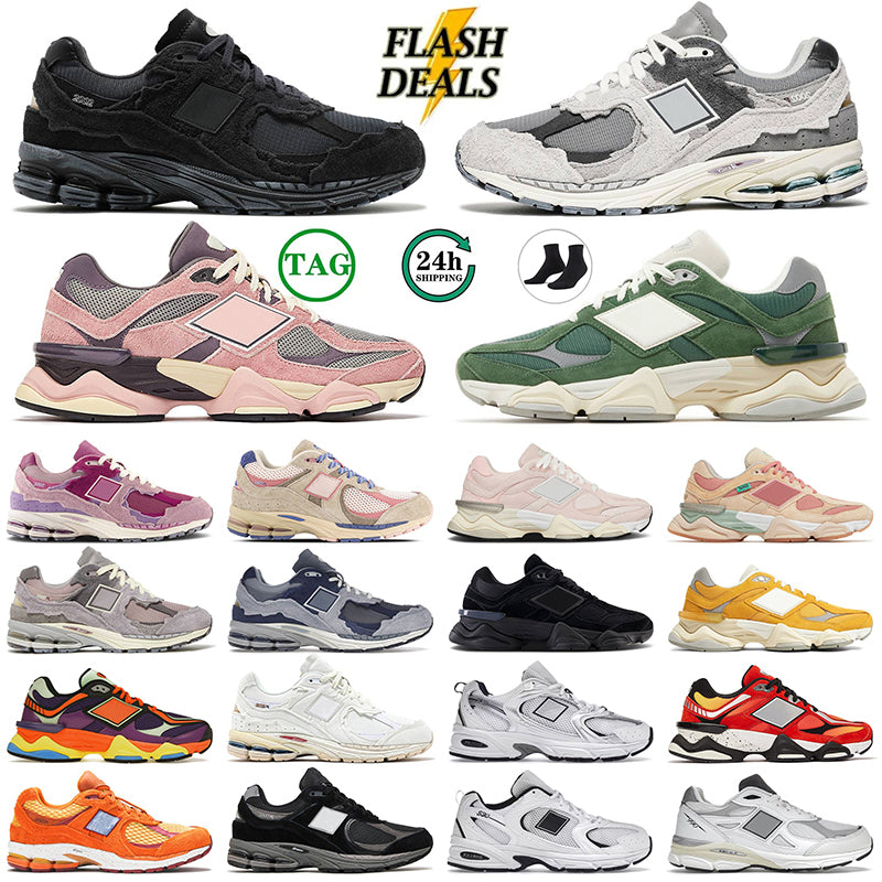 9060 2002r Women Mens Running Shoes Protection Pack Phantom Rain on Cloud Sea Salt Bricks Wood Joe Freshgoods Baby Shower Blue Pink 530 990 v3 jjjj