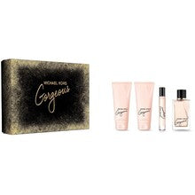 Michael Kors Gorgeous! Gift Set EDP 100 ml, Body Lotion 100 ml, Shower Gel 100 ml and Miniature EDP 10 ml