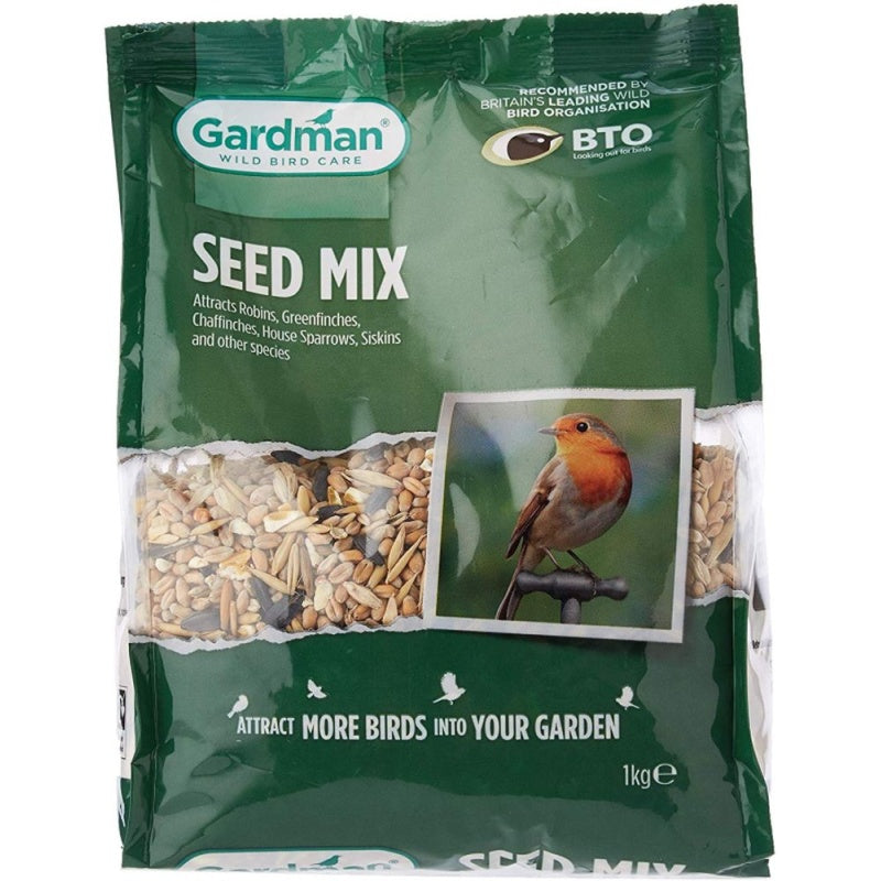Gardman Wild Bird Food Seed Mix - 1kg