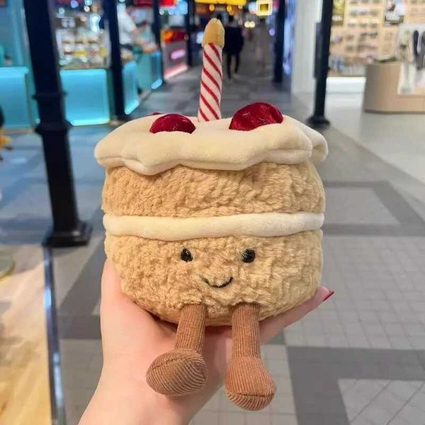 Plush toys birthday cake toys fun Strberry rainbow dolls baby doll gifts cute decorations Dollsdolls rainbow wedding gifts W250107