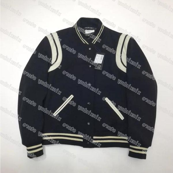 Mens Jackets 21ss man designers bomber Jackets letter Leather letters Woolen clothes mens Coats Outerwear Hooded men Clothing Cotton bl Jpna