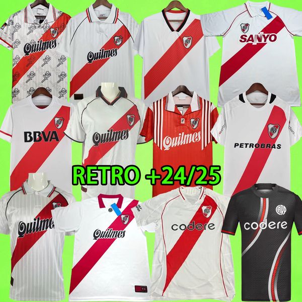 24-25 River Plate soccer jerseys 98 99 retro 15 16 18 19 1986 FALCAO TEO CAVENAGHI vintage SALAS J.ALVAREZ PRATTO football shirts 86 92 94 9