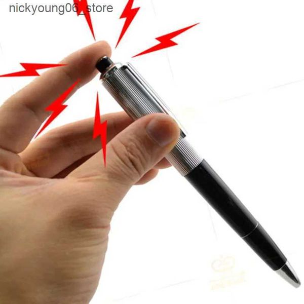 Hammering Pounding Toys 1pcs Creative Electric Shock Pen Toys Utility Gadget Gag Joke Toy Funny Prank Trick Novelty Prop Friends Best Gift L