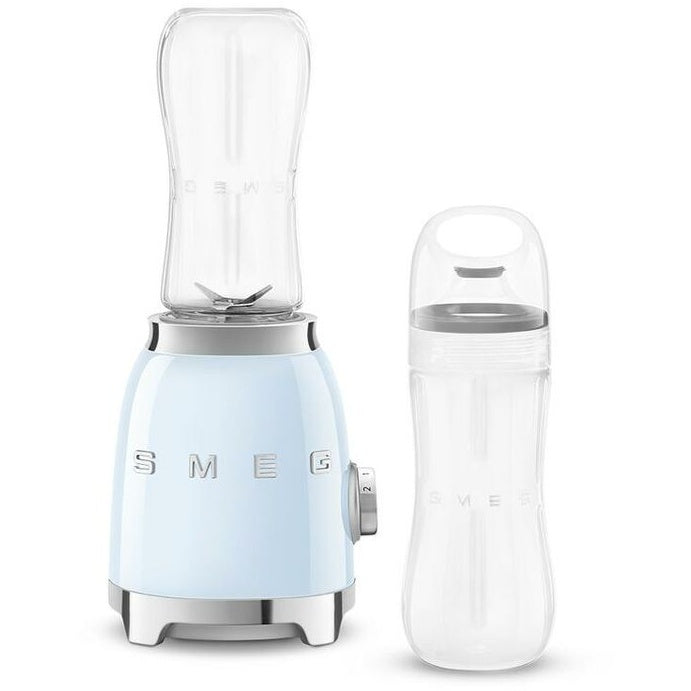 Smeg PBF01PBUK Personal Blender - Pastel Blue In Pink