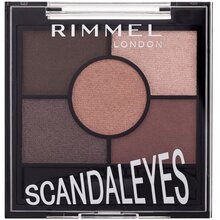 Rimmel Scandaleyes 5 Pan Palette – Langlebige Lidschatten 3,8 g 005 Sunset Bronze