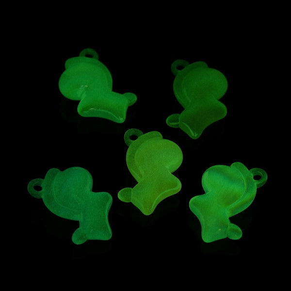 Placage uv lumineux pendentifs acryliques irisés arc-en-ciel