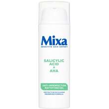 Mixa Acid salicilic + AHA Gel matifiant pentru piele împotriva imperfecțiunilor - 50ml