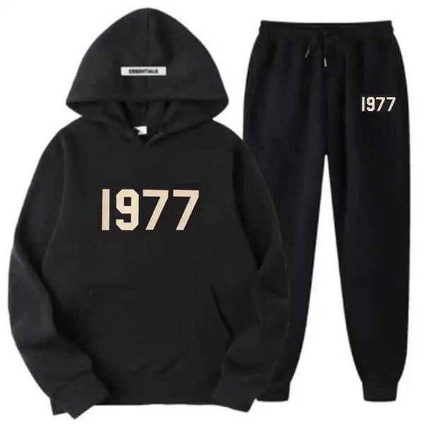 Testros masculinos em 2024 Hody coletou duas marcas de moda para mass e feminino Super Strt Software Autumn Winter Loose Lã 1977 H250103