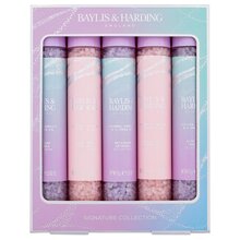 Baylis & harding Crystals Signature Collection Jojoba, Vanilje & Mandel Body Wash - Badesalt Gavesæt - 65,0 g