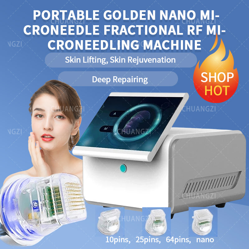 RF Microneedle Machine Stretch Mark Remover Scar Reduction Beauty Salon Skin Tight Face Lift Effective Skincare Machine