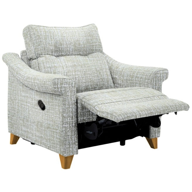 G Plan Riley Recliner Armchair - Fabric Grade A - Electric Recliner