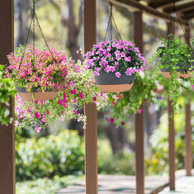 Indoor-Outdoor Hanging Planter Pot (4-Pack)