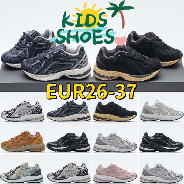 Kids boys girls Running Shoes Sneakers Sea Salt Marblehead White Red Children Trainers Silver Metallic Blue Runner Downtown Size 9C-4Y 5Y