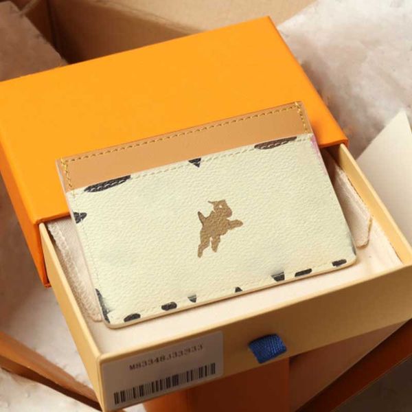 Designer Card Holder Luxury Brand Purse Men Women Credit Card Holders Leather Key Ring Wallets Fashion Tyler style CardHolder Small Wallet W