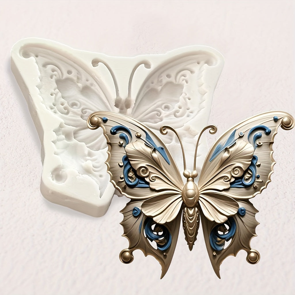 TEMU Fondant Mold Resin Mold Decoration, Valentine's Day Silicone Mold, Suitable For Pendants, Diy Crafts Mold,suitable For Cake Decoration,