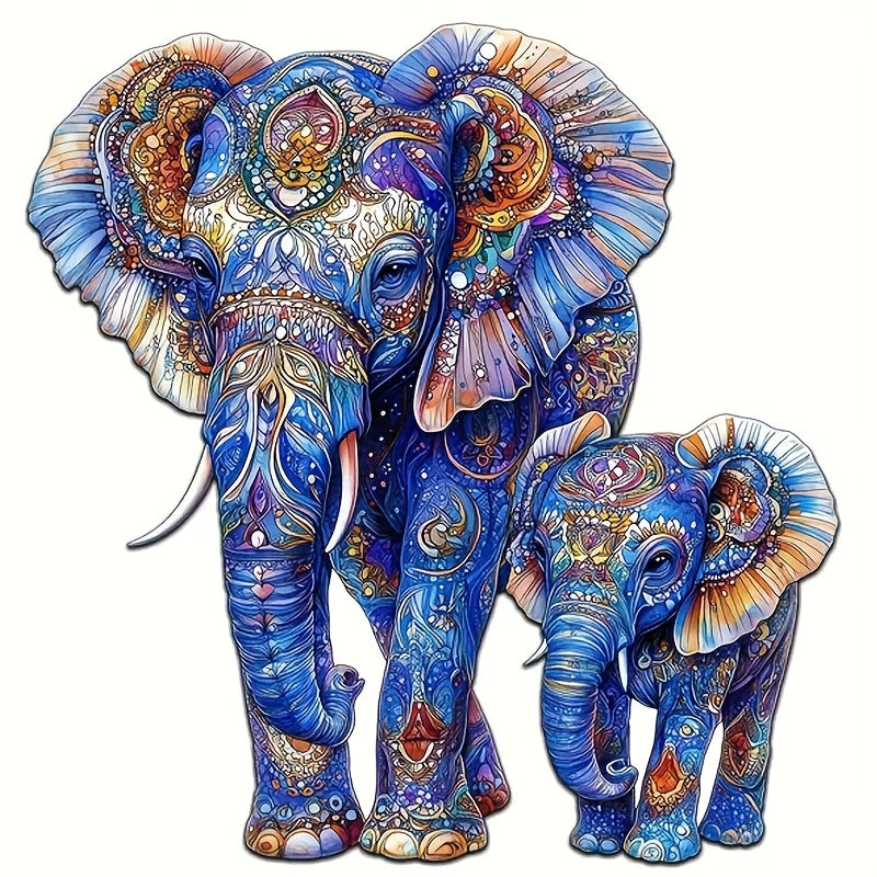 TEMU 6-inch Vibrant Elephant Vinyl Decal – Colorful , Self-adhesive Sticker For Cars, Laptops, Bottles, Phones, Windows, Walls, And Cups, Motorcycle