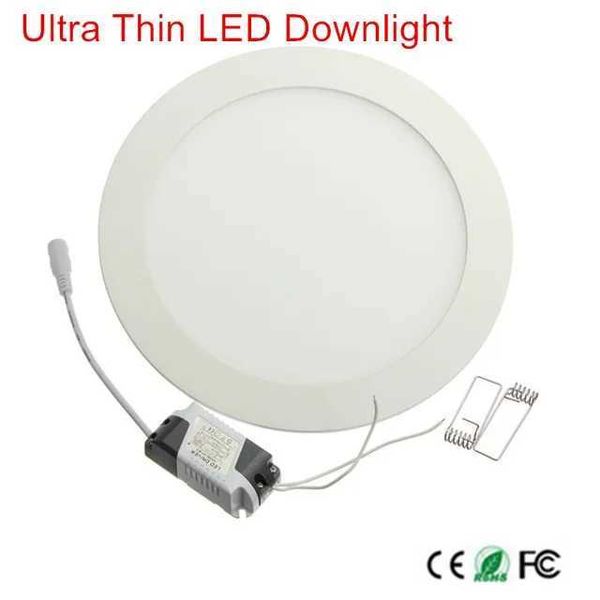 1pcs dimmable LED panel light 3W 6W 9W 12W 15W 25W embedded ceiling LED tube light indoor spotlight AC110V 220V driver CL240830