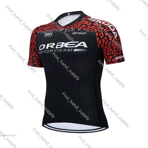 2024 ORBEA Team Cycling Jersey Mens Summer Breathable Mountain Bike Shirt Short Sleeves Cycle Tops Racing Clothing Outdoor Bicycle C6f