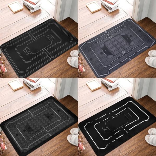Carpet anti-slip super absorbent bath mat living room bedroom carpet flocking floor mat R240812