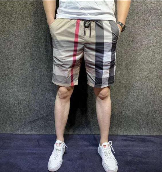 Fashion Plaid Shorts Men Summer Plus size M-7XL Comfortable Clothes Elastic Waist Clothing Male Breathable Short Trousers