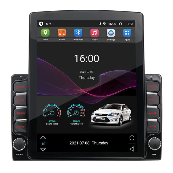 10&#039;&#039; Universal Touch Screen Apple Carplay Android Auto Monitor Car Stereo Video Player 2G+32G Double Din GPS Navigation Bluetooth